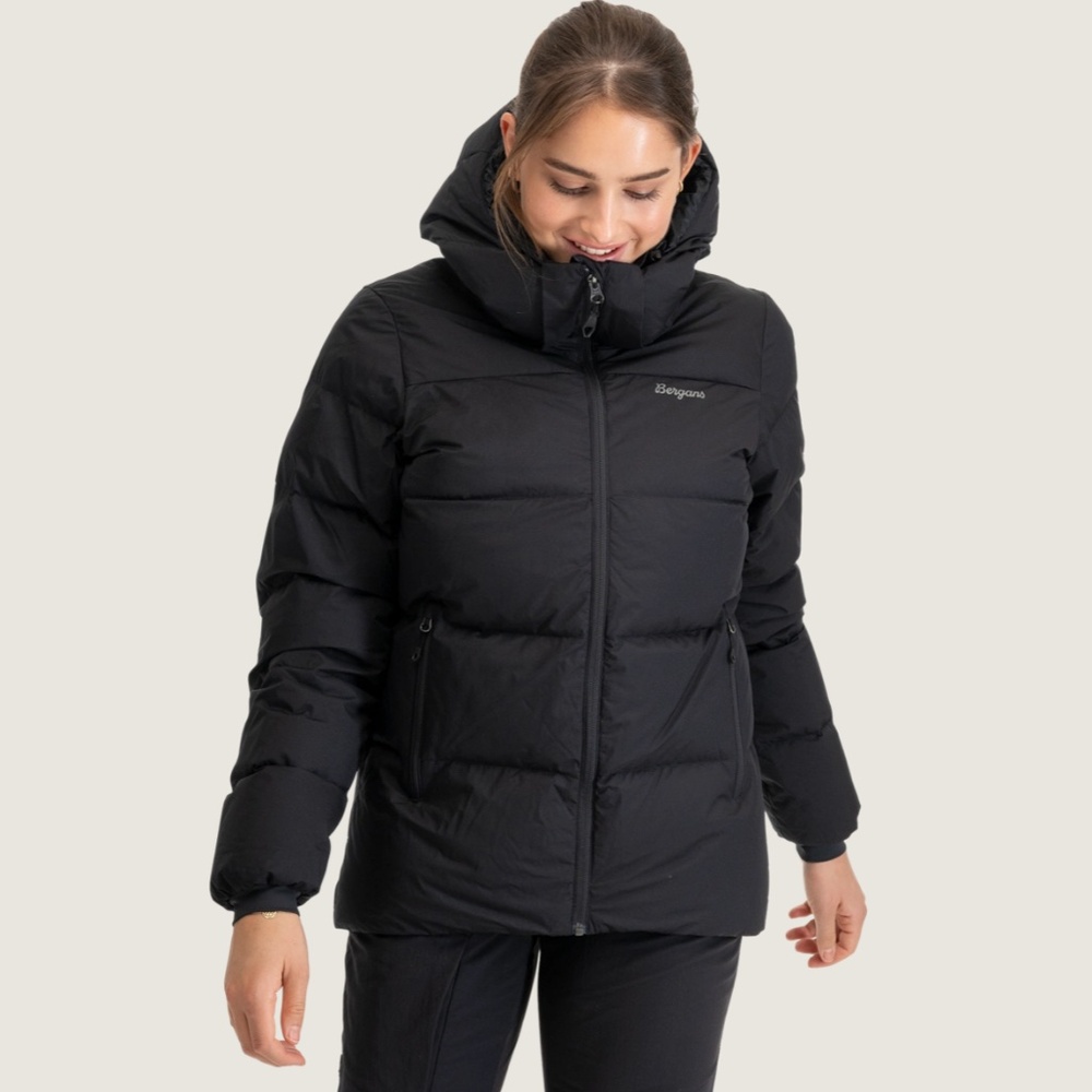 Bergans of Norway extremely warm high quality black down jacket XS